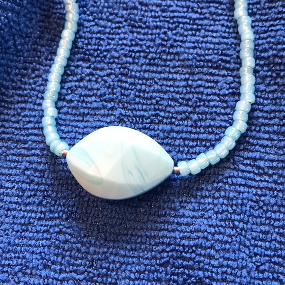 Necklace with crystal clasp - Picture 2 of 5